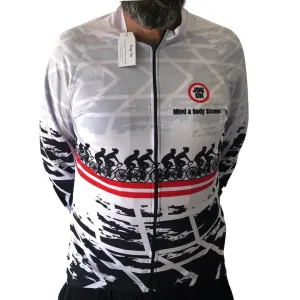 Mens Cycling Jersey: Full Sleeve 100% Profits to Gambia Minibus